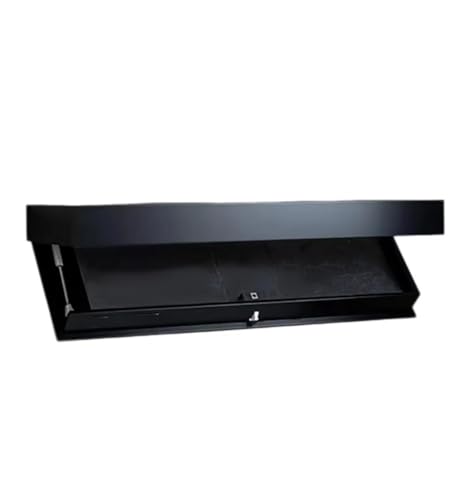 YZWHKJ Schrank Mit Geheimfach Regal mit Geheimfach, verdecktes Schweberegal, Schweberegale Schublade, for Wohnzimmer oder Büro(White) von YZWHKJ