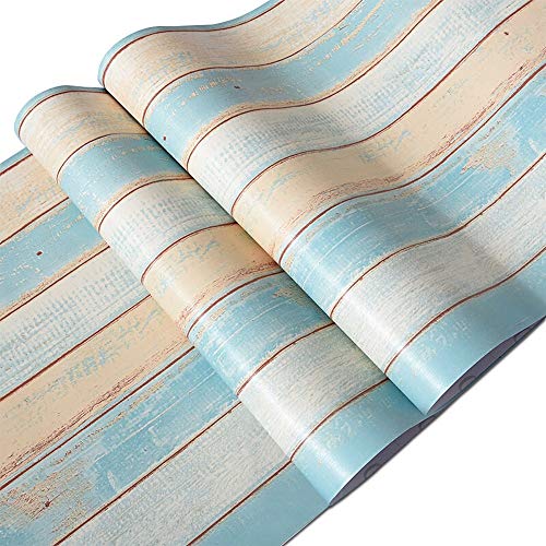 YZWHKJ Tapete Vliestapete Wasserdichte Selbstklebende Tapete Vinyl Kontakt Papier Holz Für Schlafzimmer Kleiderschrank Aufkleber Möbel Home Verbesserung(WOOD 2,5mx60cm) von YZWHKJ