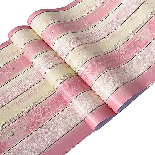 YZWHKJ Tapete Vliestapete Wasserdichte Selbstklebende Tapete Vinyl Kontakt Papier Holz Für Schlafzimmer Kleiderschrank Aufkleber Möbel Home Verbesserung(WOOD 3,3.0mx60cm) von YZWHKJ