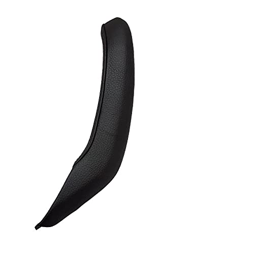 YZWHKJ Türgriff Innen Auto Auto Innentürgriff Lederabdeckung passend für BMW X3 X4 F25 F26 2010-2016(Black Left) von YZWHKJ