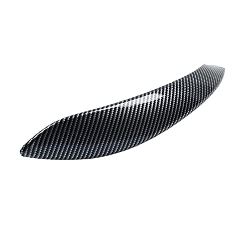 YZWHKJ Türgriff Innen Auto Kohlefaser Silber Schwarz Autotür Griff Abdeckung Panel Passend Für BMW 3 4. Serie F30 F31 F32 F33 F34 F35 F36 F80 F82 F83 2013-2018(Carbon Fiber Left) von YZWHKJ