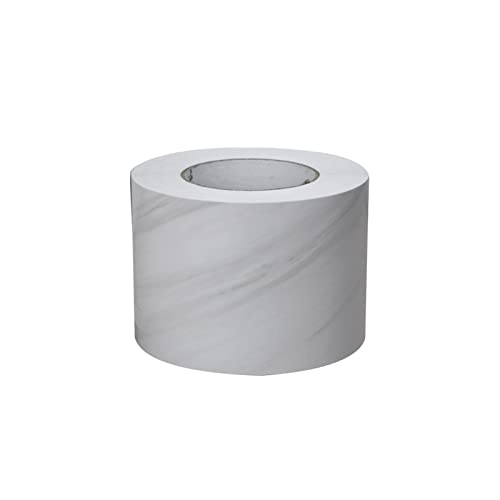 YZWHKJ Wandbordüre Selbstklebend Baseboard PVC Wasserdicht Bequeme Taille Linie Wandaufkleber Ecke Home Decor Selbstklebende dicke universell DIY. Schlafzimmer(White) von YZWHKJ