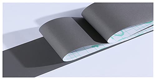 YZWHKJ Wandbordüre Selbstklebend Baseboard Wandaufkleber Selbstklebende Wasserdichte Fliesen-Taille-Aufkleber Wohnzimmer-Korridor-Grenze Dekorative Boden(F,W 10cmx H 500cm) von YZWHKJ