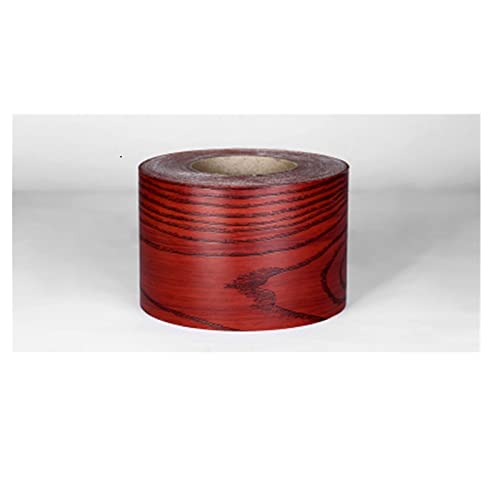 YZWHKJ Wandbordüre Selbstklebend DIY. Selbstklebende Baseboard Boden Kontakt Papier Holz Stil Sockellinie Aufkleber Wasserdichte Vinyl-Taille Linie Wallpaper Wohnkultur(Wood 8603) von YZWHKJ