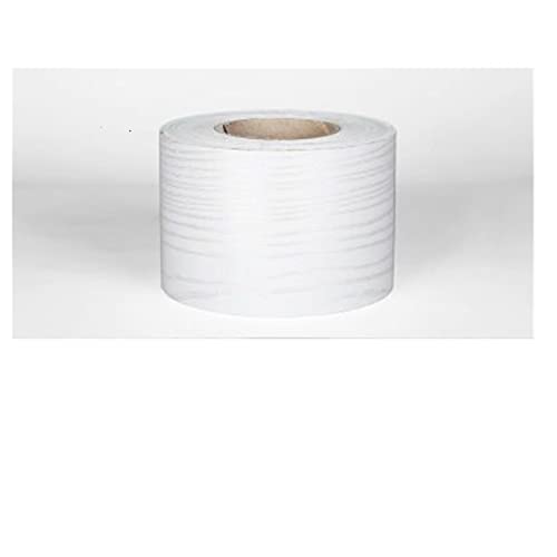 YZWHKJ Wandbordüre Selbstklebend DIY. Selbstklebende Baseboard Boden Kontakt Papier Holz Stil Sockellinie Aufkleber Wasserdichte Vinyl-Taille Linie Wallpaper Wohnkultur(Wood 8607) von YZWHKJ