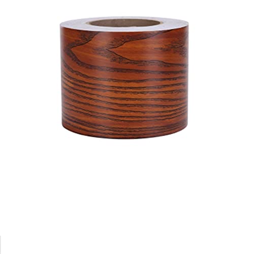 YZWHKJ Wandbordüre Selbstklebend DIY. Selbstklebende Baseboard Bodenaufkleber Holz Stil Sockellinie Wasserdichte Vinyl-Taille Linie Tapete Moderne Aufkleber Wohnkultur(Wood 8602,10 Meters) von YZWHKJ