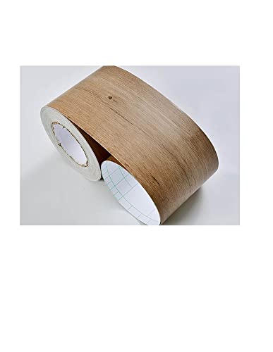 YZWHKJ Wandbordüre Selbstklebend DIY. Selbstklebende Baseboard Bodenaufkleber Holz Stil Sockellinie Wasserdichte Vinyl-Taille Linie Tapete Moderne Aufkleber Wohnkultur(Wood NW,10 Meters) von YZWHKJ