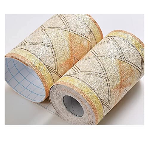 YZWHKJ Wandbordüre Selbstklebend Dekorative Taille Wandaufkleber Retro Baseboard Socketing Badezimmer Schlafzimmer Selbstklebende Tapete Wasserdichte Verdickung Abziehbilder(10501) von YZWHKJ