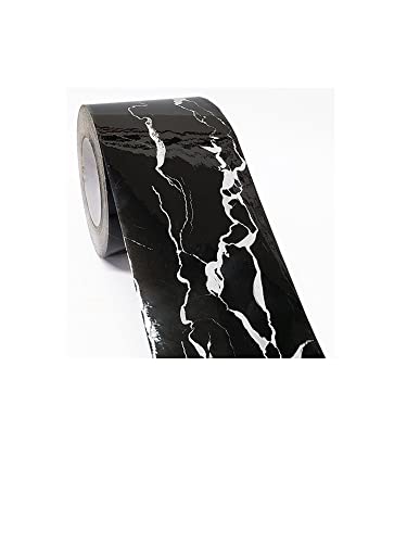 YZWHKJ Wandbordüre Selbstklebend Selbstklebende Baseboard Wandaufkleber Transmissionskirpping Line Board Fensterbrett Boden Keramik Fliesenaufkleber Ecke Taille Linie(Red,20cm) von YZWHKJ