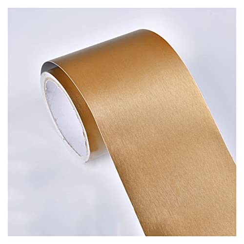 YZWHKJ Wandbordüre Selbstklebend Wasserdichte selbstklebende Fußleiste Wandaufkleber Taille Baseboard Wand Trim Line Ecke Protector Dekor Grenzwand Randstreifen(7) von YZWHKJ