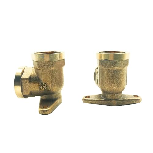 1 x weibliche 1/2 Zoll auf 1/2 Zoll weibliche Brass Thick Elbow with Fixed Base Pipe Fitting YZWRWRMKTB von YZWRWRMKTB