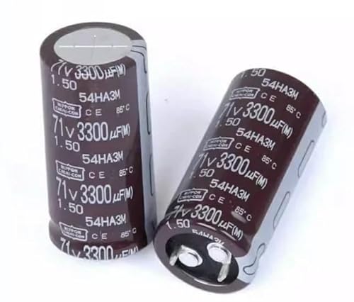 YZWRWRMKTB 1pc 71V 3300UF 22x45mm electrolytic Capacitor von YZWRWRMKTB