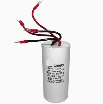 YZWRWRMKTB 1pc CBB60 Three 3 Wires Four 4 Wires Double Capacitor 450V 15UF-45UF Three-Wire von YZWRWRMKTB