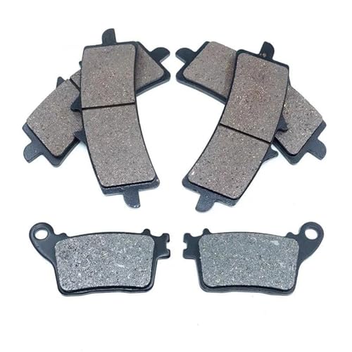 Ersatz-Bremsbelagsatz Motorräder Motorradbremsbeläge Für Suzuki GSXR600 GSXR 600 GSX-R600 GSX-R 600 2011-2021 Bremsbeläge Vorne Und Hinten Scheibenbremsbelag-Set Zubehör Motorrad-Bremsbeläge(Vorne Hin von YZXOOP