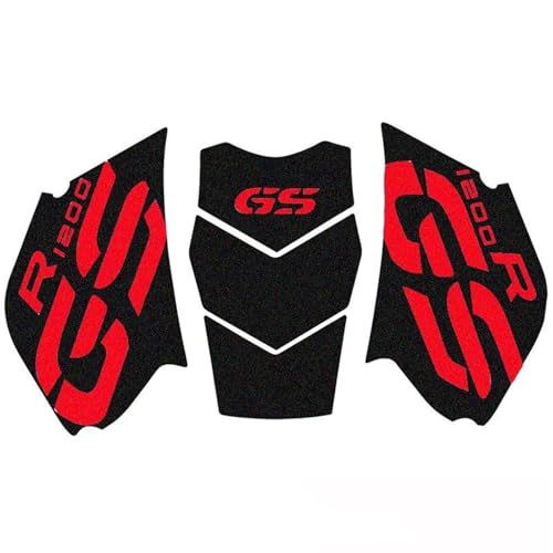 Tank-Traction-Pads Motorrad-Tankaufkleber Für B&MW R1200GS Adventure R1200 R 1200 GS ADV 2005 2006 2007 2008 2009 2010 2011 2012 Tankaufkleber, Schutz-Tankpad Motorrad-Tank Tankschutz-Aufkleber(Satz 1 von YZXOOP