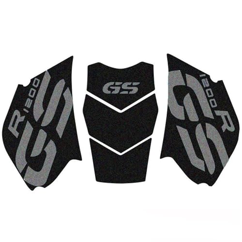 Tank-Traction-Pads Motorrad-Tankaufkleber Für B&MW R1200GS Adventure R1200 R 1200 GS ADV 2005 2006 2007 2008 2009 2010 2011 2012 Tankaufkleber, Schutz-Tankpad Motorrad-Tank Tankschutz-Aufkleber(Satz 5 von YZXOOP