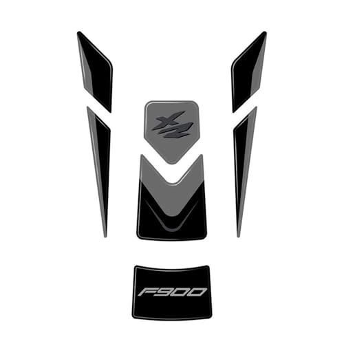 YZXOOP Tankschutzpad für Motorräder Aufkleber Zum Schutz des Seitlichen Benzintanks Für Motorrad, Für B&MW F900XR F 900 XR F 900XR 2020-2023, Anti-Rutsch-Tankpad Rutschfestes Tankpad(Farbe 17) von YZXOOP