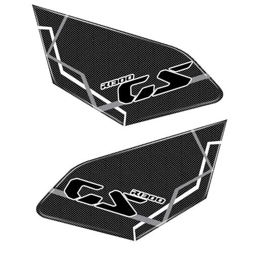 YZXOOP Tankschutzpad für Motorräder Seitlicher Tankaufkleber Für Motorräder Für B&MW R1300GS R 1300 GS R 1300 GS 2024 Tankschutz-Traktionspad-Aufkleber Rutschfestes Tankpad(Farbe 1) von YZXOOP