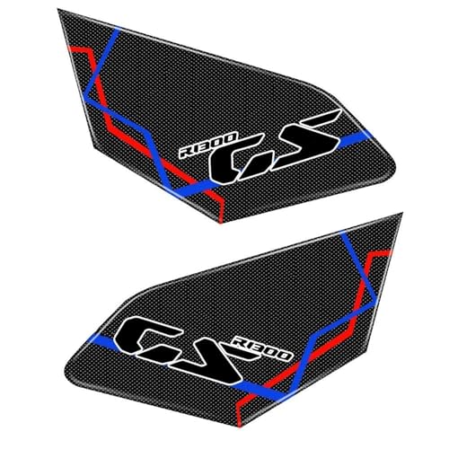 YZXOOP Tankschutzpad für Motorräder Seitlicher Tankaufkleber Für Motorräder Für B&MW R1300GS R 1300 GS R 1300 GS 2024 Tankschutz-Traktionspad-Aufkleber Rutschfestes Tankpad(Farbe 2) von YZXOOP