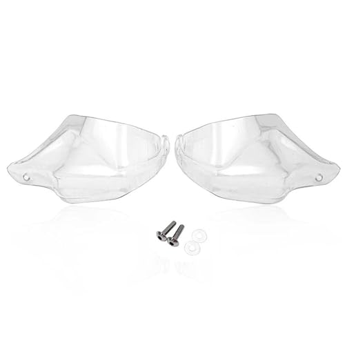 YZXOOP Winddichter Handschütze Motorrad-Handschützer Handschützer Für B&MW R1250GS LC R1250 GS R 1250 Adventure 2019-2023 Lenker Winddichter Handgriff Lenker-Griffschutzschild(Klar) von YZXOOP