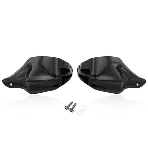 YZXOOP Winddichter Handschütze Motorrad-Handschützer Handschützer Für B&MW R1250GS LC R1250 GS R 1250 GS 1250gs 2019-2023 Lenker Winddichter Handgriff Lenker-Griffschutzschild(Schwarz) von YZXOOP