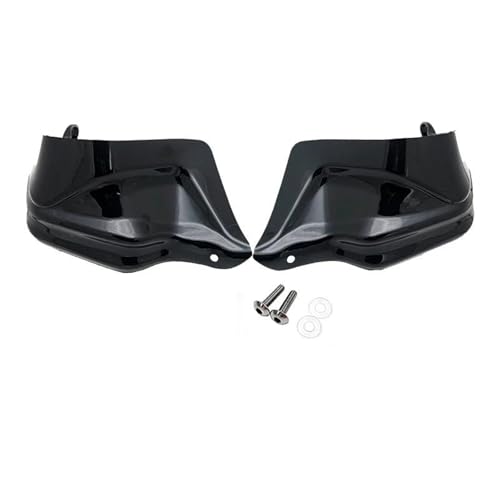 YZXOOP Winddichter Handschütze Motorrad-Handschützer Handschützer Für B&MW R1250GS R 1250 GS LC R1250 GS 2019 2020 2021 2022 2023 Lenker Winddichter Handbügel Lenker-Griffschutzschild(Black K) von YZXOOP