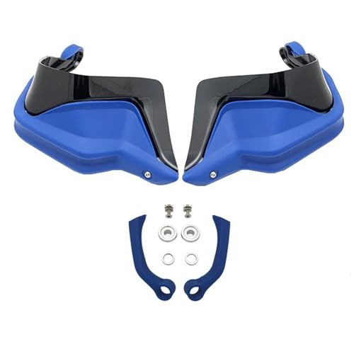 YZXOOP Winddichter Handschütze Motorrad-Handschützer Handschützer Für B&MW R1250GS R 1250 GS LC R1250 GS 2019 2020 2021 2022 2023 Lenker Winddichter Handbügel Lenker-Griffschutzschild(Blau B) von YZXOOP