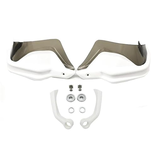 YZXOOP Winddichter Handschütze Motorrad-Handschützer Handschützer Für B&MW R1250GS R 1250 GS LC R1250 GS 2019 2020 2021 2022 2023 Lenker Winddichter Handbügel Lenker-Griffschutzschild(Weiß C) von YZXOOP