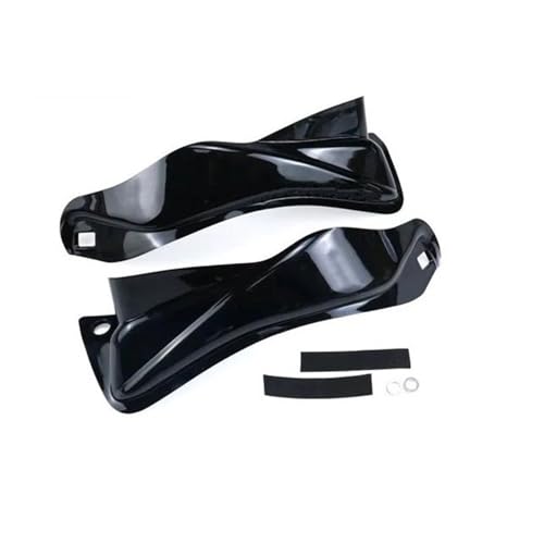 YZXOOP Winddichter Handschütze Motorrad-Handschutz-Windschutzscheibe Für Guzzi V85TT V 85 TT V85 TT 2019 2020 2021 2022 2023 2024 Handschutz-Lenkerschutz Lenker-Griffschutzschild(Schwarz) von YZXOOP