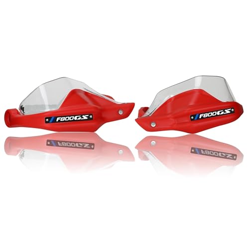 YZXOOP Winddichter Handschütze Motorrad-Lenker-Windschutzscheibe Für B&MW F800GS F800 GS F 800GS F 800 GS 2024 2025 Handschutzschild Handschutzschutz Lenker-Griffschutzschild(Farbe D) von YZXOOP