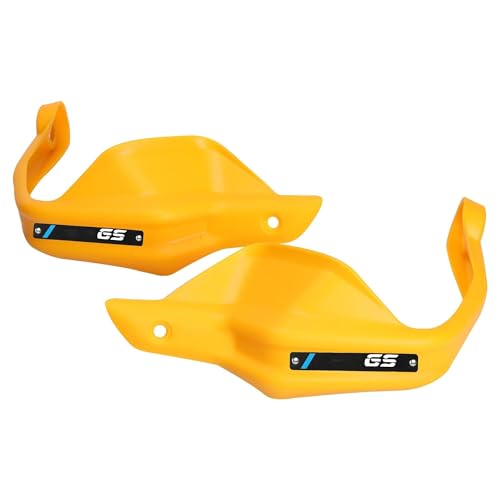 YZXOOP Winddichter Handschütze Motorrad-Lenker-Windschutzscheibe Für B&MW G 310 GS G310 GS G310GS 2016-2022 2023 2024 Handschutzschild Handschutzschutz Lenker-Griffschutzschild(Gelb,X-1) von YZXOOP