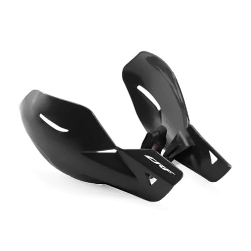 YZXOOP Winddichter Handschütze Motorrad-Lenker-Windschutzscheibe Für HO&NDA CRF 70F 80F 100F 150 230 250 250F 300L 450R Handschutzschild Handschutzschutz Lenker-Griffschutzschild(Schwarz) von YZXOOP