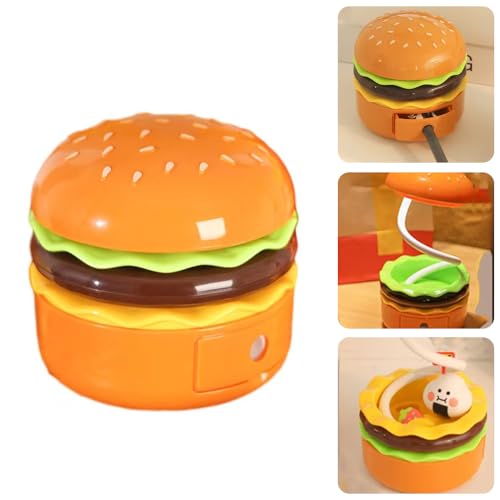 YZYOE LED wiederaufladbare Hamburger Schreibtischlampe, Kreatives Kinderspielzeug Licht mit Bleistiftspitzer, Warme weiße Augenschutz Nachttischlampe, Arbeit und Studie Desktop Dekorative Lampe. YZYOE LED wiederaufladbare Hamburger Schreibtischlampe, Kreatives Kinderspielzeug Licht mit Bleistiftspitzer, Warme weiße Augenschutz Nachttischlampe, Arbeit und Studie Desktop Dekorative Lampe. von YZYOE