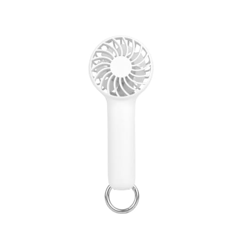 YZYOE Wiederaufladbarer Tragbarer Mini-Ventilator im Freien mit Haken, Kann als Desktop-kleiner Ventilator verwendet werden, Kann gehängt oder handgehalten werden. von YZYOE