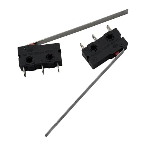 10 stücke KW12 Reise Endschalter Kontaktieren Taste KW11-3Z-2 Roller Gerade Griff/Arc Stange Schalter NO/NC 2/3 PIN 5A 125V/250V(3PIN 55mm) von YZZMY
