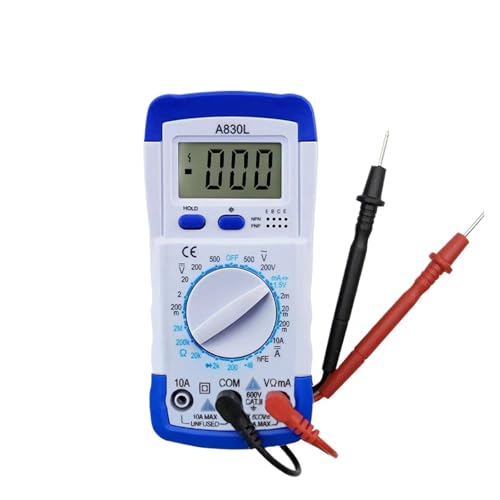 A830L LCD Digital Multimeter DC AC Spannung Diode Frequenz Volt Tester Test Strom Voltmeter Amperemeter Meter Gauge Display Werkzeug von YZZMY