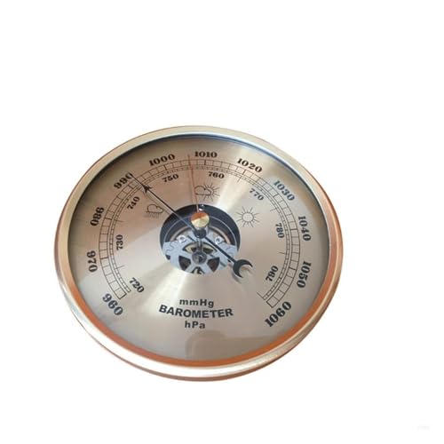 An der Wand montiertes Barometer, Instrument zur Überwachung des Luftdrucks, genaue Wettervorhersage, mmHg-Wettervorhersage(180mm) von YZZMY