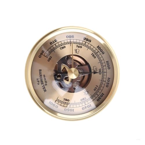 An der Wand montiertes Barometer, Instrument zur Überwachung des Luftdrucks, genaue Wettervorhersage, mmHg-Wettervorhersage(70mm) von YZZMY