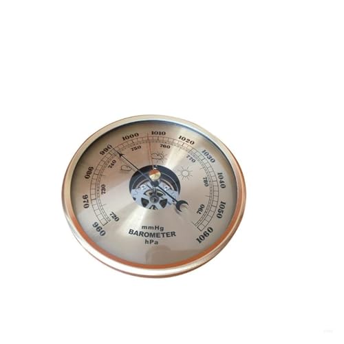 An der Wand montiertes Barometer, Instrument zur Überwachung des Luftdrucks, genaue Wettervorhersage, mmHg-Wettervorhersage(90mm) von YZZMY