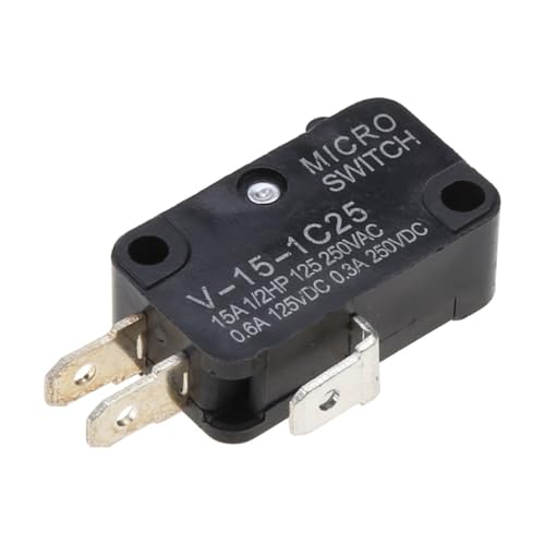 KW7-0C AC125V/250V 15A NO/NC SPDT Druckknopf Endschalter Fußschalter for Wellenofen Elektroherde KW7-0C AC125V/250V 15A NO/NC SPDT Druckknopf Endschalter Fußschalter for Wellenofen Elektroherde von YZZMY