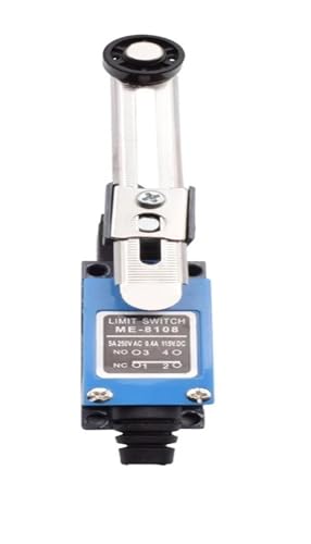 Wasserdichter Momentan-Grenzschalter ME 8108 8111 8122 9101 5A/220V Drehrollenhebel Versiegelter Endschalter for Industriemaschinen(ME - 8108) von YZZMY