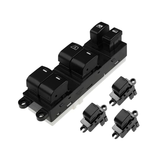 Ya Song 25401-ED500 25411-AX010 Power Fenster Master Switch Kompatibel for Nissan TIIDA C11 SC11 C11Z VERSA S SL 2007-2010 25401ED500 von Ya Song