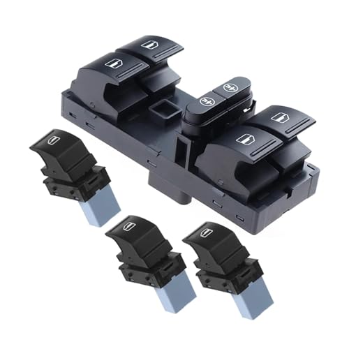 Ya Song 7L6959857E Vorne Fahrertür Master Fensterheber Schalter Cuntrol Taste Auto 7L6959855B 7L6 959 857E Kompatibel for VW Touareg von Ya Song