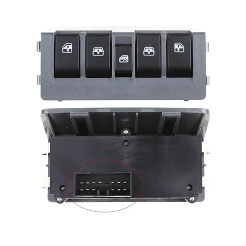 Ya Song Auto 9005041 4 Tasten Fensterheber Control Schalter Kompatibel for Chevy Sail 2010-2014 11/13 Pins 9005042 9005043 von Ya Song