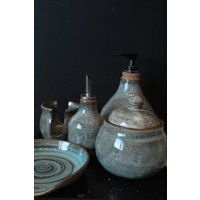 Keramik Küchen Set. Küchenorganizer, Handgemachtes Küchenset. Zuckerdose, Seifenspender von YaLiMi