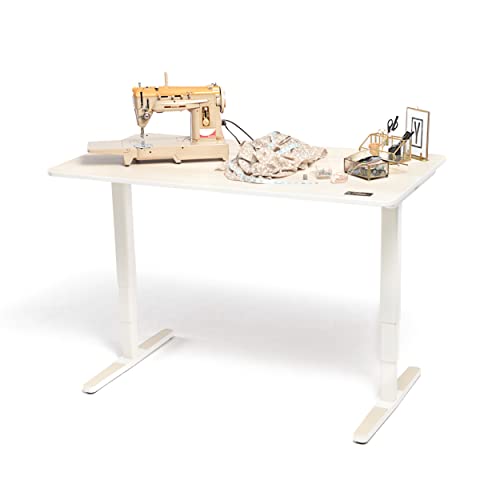 Yaasa Desk Pro 2 Elektrisch Höhenverstellbarer Schreibtisch, 160 x 80 cm, Akazie, mit Speicherfunktion und Kollisionssensor von Yaasa