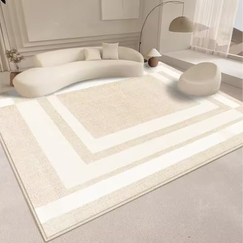 Wohnzimmer Gestreifter Teppich Home Dekorativer Teppich Schlafzimmer Nachttisch Fußmatte Eingangsbereich Fußmatte 120x160cm von Yaaxinb