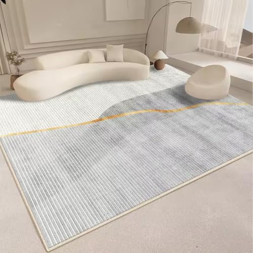 Wohnzimmer Gestreifter Teppich Home Dekorativer Teppich Schlafzimmer Nachttisch Fußmatte Eingangsbereich Fußmatte 200x250cm von Yaaxinb