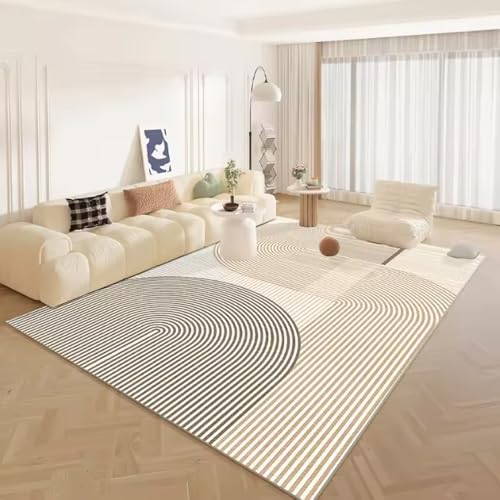 Wohnzimmer Gestreifter Teppich Home Dekorativer Teppich Schlafzimmer Nachttisch Fußmatte Eingangsbereich Fußmatte 200x300cm von Yaaxinb