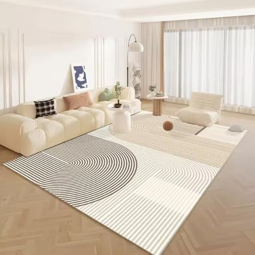 Wohnzimmer Gestreifter Teppich Home Dekorativer Teppich Schlafzimmer Nachttisch Fußmatte Eingangsbereich Fußmatte 200x300cm von Yaaxinb